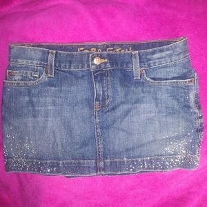 Abercrombie & Fitch denim skirt